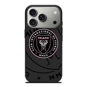 INTER MIAMI CF MLS BLACK iPhone 17 Pro Case Cover