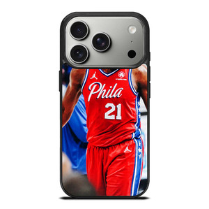 JOEL EMBIID PHILADELPHIA SIXERS 3 iPhone 17 Pro Case Cover