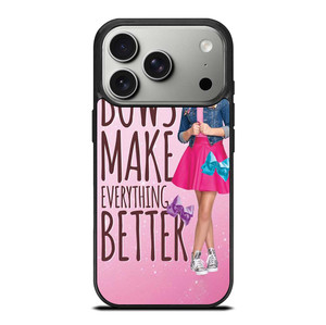JOJO SIWA BOWS MAKE EVERYTHING BETTER iPhone 17 Pro Case Cover