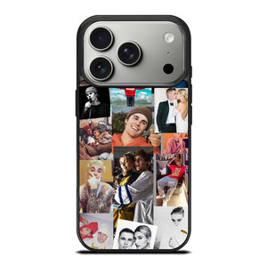 JUSTIN AND HAILEY BIEBER COLLAGE iPhone 17 Pro Case Cover