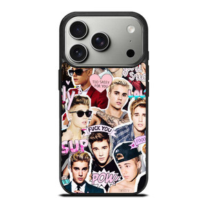 JUSTIN BIEBER COLLAGE iPhone 17 Pro Case Cover