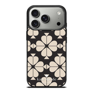KATE SPADE JACQUARD CREAM iPhone 17 Pro Case Cover