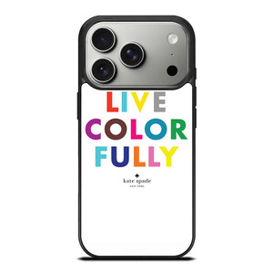 KATE SPADE LIVE COLOR FULLY iPhone 17 Pro Case Cover