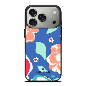 KATE SPADE NEW YORK BLUE FLORAL iPhone 17 Pro Case Cover