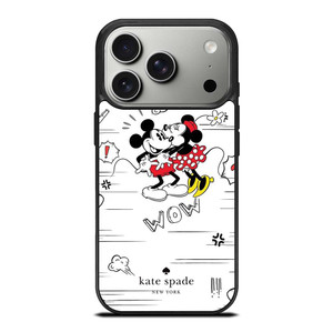 KATE SPADE NEW YORK LOGO X MICKEY MINNIE MOUSE DISNEY iPhone 17 Pro Case Cover