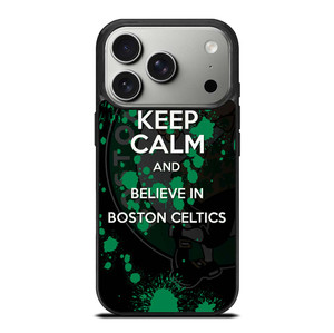 KEEP CALM AND GO BOSTON CELTICS 2 iPhone 17 Pro Case Cover
