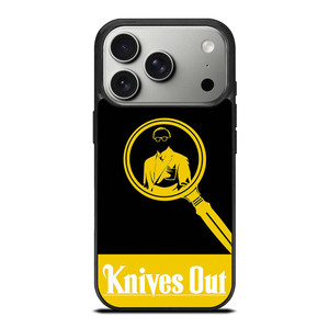 KNIVES OUT DANIEL CRAIG SILHOUETTE iPhone 17 Pro Case Cover