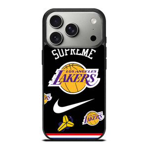 LA LAKERS NBA X SUPREME NIKE iPhone 17 Pro Case Cover