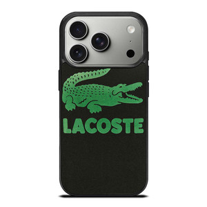 LACOSTE CROCODILE SUEDE iPhone 17 Pro Case Cover