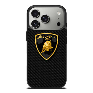 LAMBORGHINI AUTOMOBILI CARBON FIBER iPhone 17 Pro Case Cover