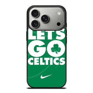 LETS GO BOSTON CELTICS NBA BASKETBALL iPhone 17 Pro Case Cover
