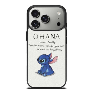 LILO AND STITCH OHANA iPhone 17 Pro Case Cover