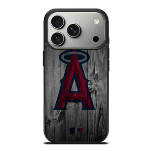 LOS ANGELES ANGELS BASEBALL MLB WOOD LOGO iPhone 17 Pro Case Cover