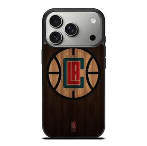 LOS ANGELES CLIPPERS BASKETBALL COURT NBA iPhone 17 Pro Case Cover