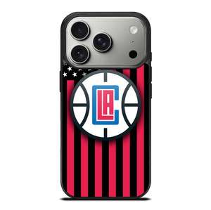 LOS ANGELES CLIPPERS NBA USA FLAG iPhone 17 Pro Case Cover