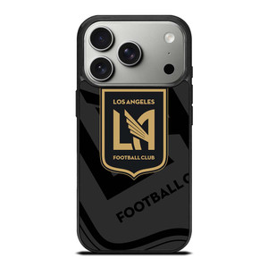 LOS ANGELES FC MLS BLACK iPhone 17 Pro Case Cover