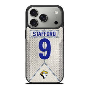 MATTHEW STAFFORD LOS ANGELES RAMS NFL SUPER BOWL LVI iPhone 17 Pro Case Cover