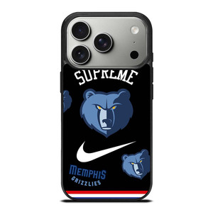 MEMPHIS GRIZZLIES NBA X SUPREME NIKE iPhone 17 Pro Case Cover