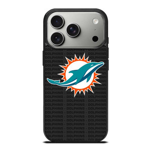 MIAMI DOLPHINS FOOTBALL TEXT iPhone 17 Pro Case Cover