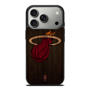 MIAMI HEAT BASKETBALL COURT NBA iPhone 17 Pro Case Cover