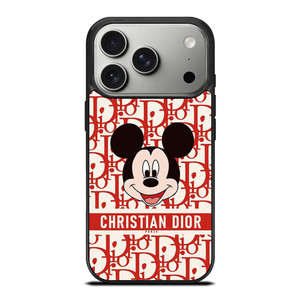 MICKEY MOUSE CHRISTIAN DIOR PARIS iPhone 17 Pro Case Cover