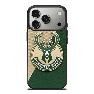MILWAUKEE BUCKS NBA BASKETBALL LOGO iPhone 17 Pro Case Cover