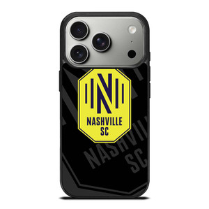 NASHVILLE SC MLS BLACK iPhone 17 Pro Case Cover
