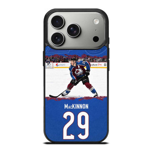 NATHAN MACKINNON COLORADO AVALANCHE HOCKEY iPhone 17 Pro Case Cover