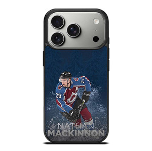 NATHAN MACKINNON COLORADO AVALANCHE NHL iPhone 17 Pro Case Cover