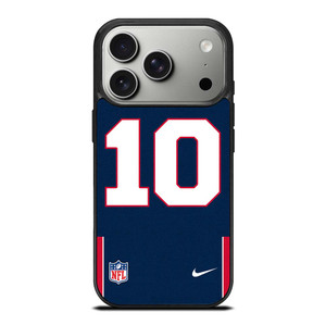 NEW ENGLAND PATROTS MAC JONES 10 NFL NIKE iPhone 17 Pro Case Cover