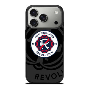 NEW ENGLAND REVOLUTION MLS BLACK iPhone 17 Pro Case Cover