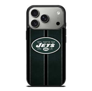 NEW YORK JETS NFL METAL STRIPE iPhone 17 Pro Case Cover