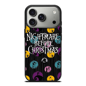 NIGHTMARE BEFORE CHRISTMAS PATTERN iPhone 17 Pro Case Cover