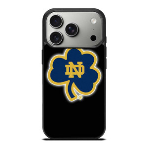 NOTRE DAME FOOTBALL LEAF CLOVER iPhone 17 Pro Case Cover