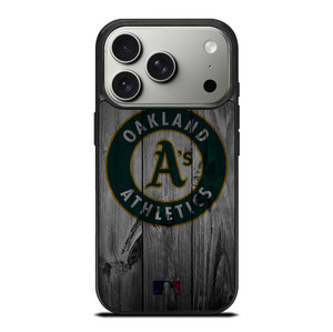 OAKLAND ATHLETICS BASEBALL MLB WOOD LOGO iPhone 17 Pro Case Cover
