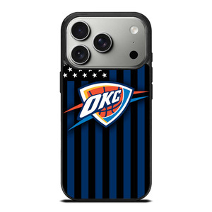 OKLAHOMA CITY THUNDERS NBA USA FLAG iPhone 17 Pro Case Cover