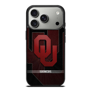 OKLAHOMA SOONERS FOOTBALL LOGO iPhone 17 Pro Case Cover