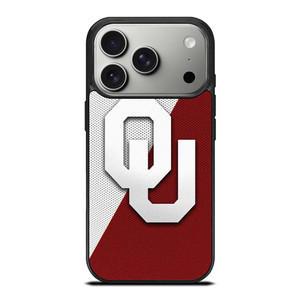 OKLAHOMA UNIVERSITY LOGO iPhone 17 Pro Case Cover