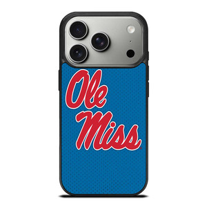 OLE MISS UNIVERSITY FOOTBALL iPhone 17 Pro Case Cover