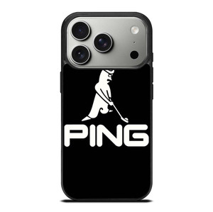 PING GOLF BLACK LOGO iPhone 17 Pro Case Cover