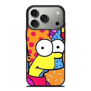 ROMERO BRITTO BART SIMPSONS ART iPhone 17 Pro Case Cover