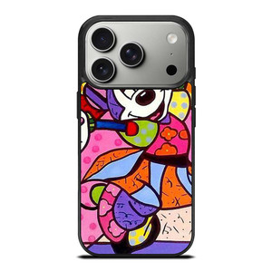 ROMERO BRITTO MINNIE MOUSE ART iPhone 17 Pro Case Cover