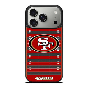 SAN FRANCISCO 49ERS FOOTBALL FIELD iPhone 17 Pro Case Cover