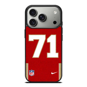 SAN FRANCISCO 49ERS TRENT WILLIAMS 71 NFL NIKE iPhone 17 Pro Case Cover