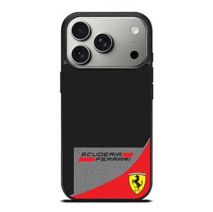 SCUDERIA FERRARI CARBON iPhone 17 Pro Case Cover