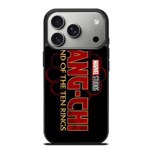 SHANG CHI AND THE LEGEND OF THE TEN RINGS MARVEL LOGO iPhone 17 Pro Case Cover