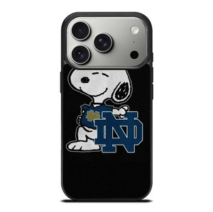 SNOOPY NOTRE DAME FIGHTING IRISH iPhone 17 Pro Case Cover
