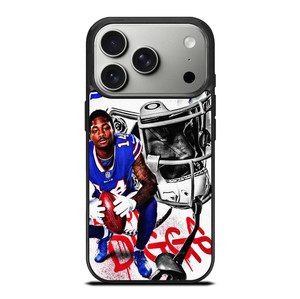 STEFON DIGGS BUFFALO BILLS ART iPhone 17 Pro Case Cover