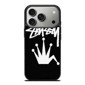 STUSSY PARIS BENT CROWN iPhone 17 Pro Case Cover