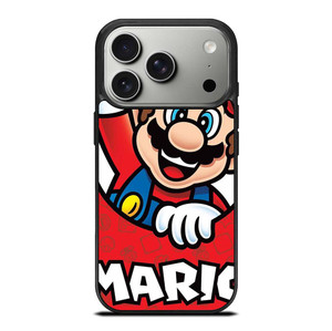 SUPER MARIO BROSS NINTENDO GAME ICON iPhone 17 Pro Case Cover